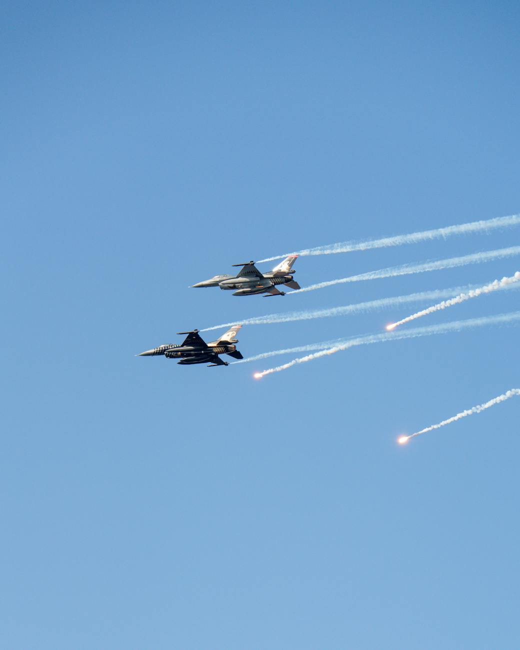 two military aircrafts